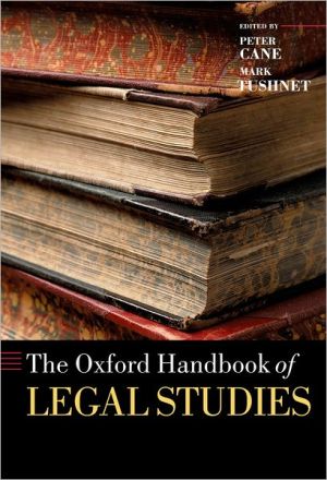 Book The Oxford Handbook of Legal Studies (Oxford Handbooks) free