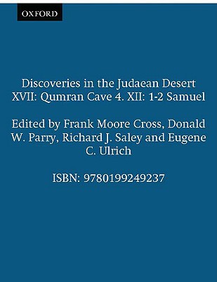 Book Qumran Cave 4: XII: 1-2 Samuel (Discoveries in the Judaean Desert, XVII) free