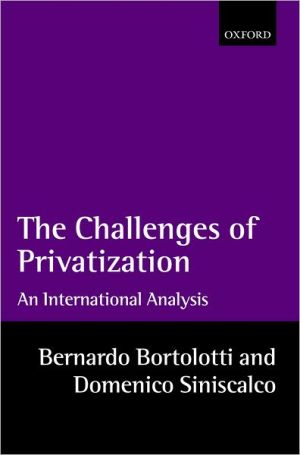 Book Challenges of Privatization, The: An International Analysis free