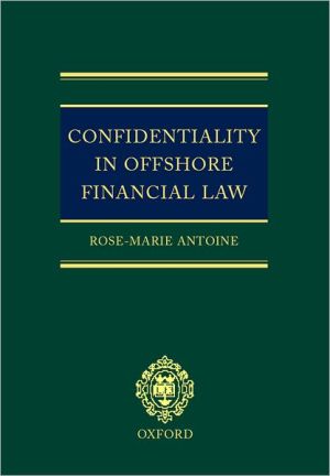 Book Confidentiality in Offshore Financial Law free