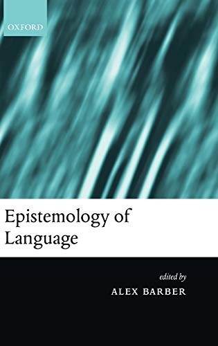 Book Epistemology of Language free