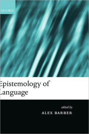 Book Epistemology of Language free
