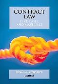 Book Contract Law : Text, Cases and Materials free