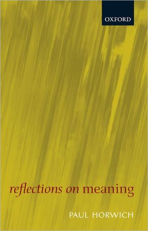 Book Reflections on Meaning free