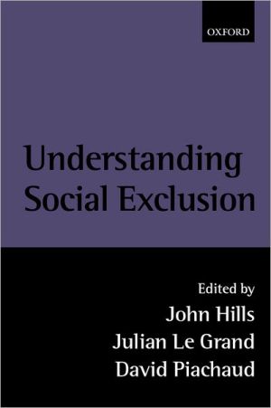 Book Understanding Social Exclusion free