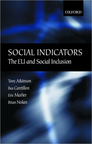 Book Social Indicators: The Eu And Social Inclusion free