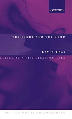Book The Right and the Good (British Moral Philosophers) free