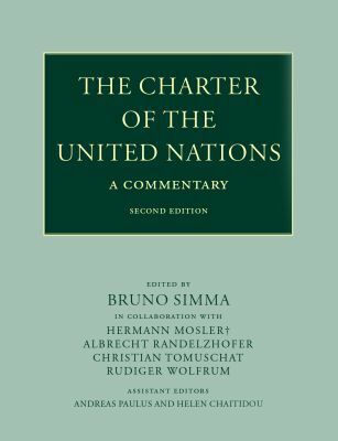 Book The Charter of the United Nations: A Commentary free