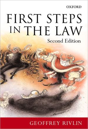 Book First Steps in the Law free