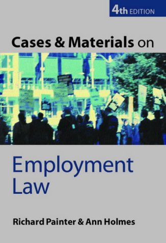 Book Cases And Materials On Employment Law (cases & Materials) free