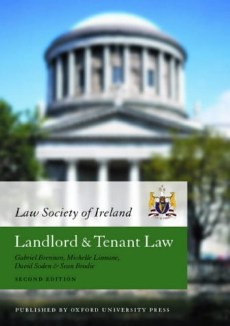 Book Law Society Of Ireland Manual : Landlord And Tenant Law free