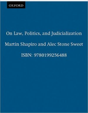 Book On Law, Politics, and Judicialization free