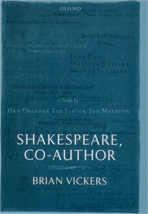 Book Shakespeare, Co-author: A Historical Study Of Five Collaborative Plays free