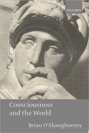 Book Consciousness and the World free