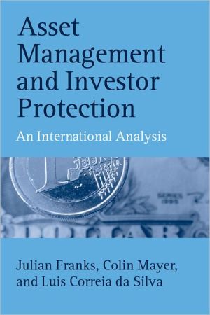 Book Asset Management and Investor Protection: An International Analysis (Economics & Finance) free