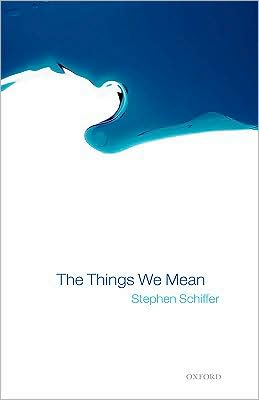 Book The Things We Mean free