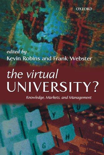 Book The Virtual University?: Knowledge, Markets, and Management (Education) free