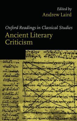 Book Ancient Literary Criticism (Oxford Readings in Classical Studies) free
