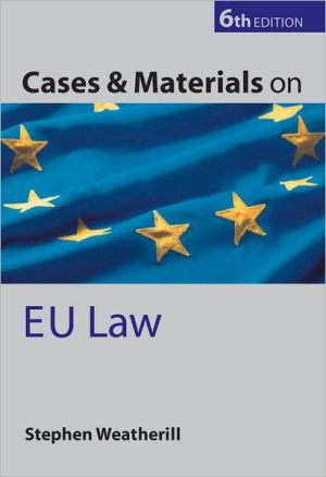 Book Cases and Materials on EU Law (Cases & Materials) free