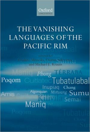 Book The Vanishing Languages of the Pacific Rim (Oxford Linguistics) free