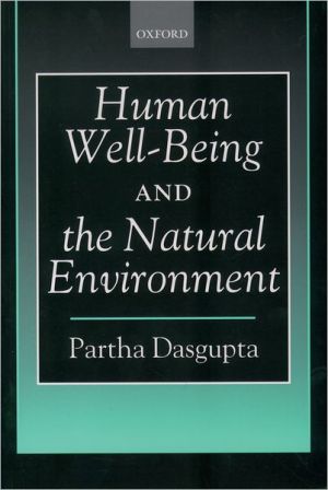 Book Human Well-Being and the Natural Environment free