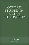 Book Oxford Studies in Ancient Philosophy: Volume XXV: Winter 2003 (Oxford Studies in Ancient Philosophy, 25) free