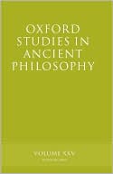 Book Oxford Studies in Ancient Philosophy: Volume XXV: Winter 2003 free