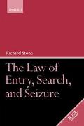 Book The Law of Entry, Search, and Seizure free