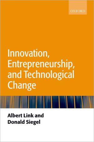 Book Innovation, Entrepreneurship, and Technological Change free