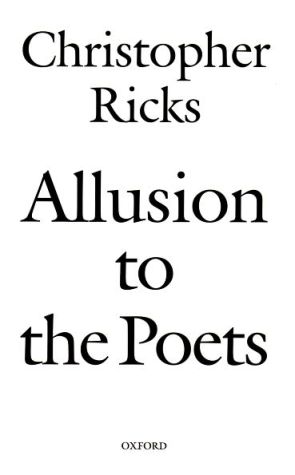Book Allusion to the Poets free