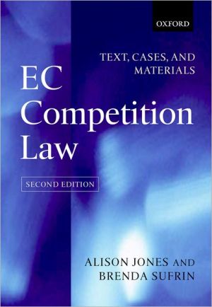 Book Ec Competition Law: Text, Cases, And Materials free