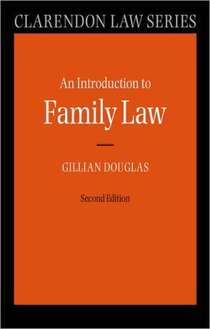 Book An Introduction to Family Law (Clarendon Law Series) free