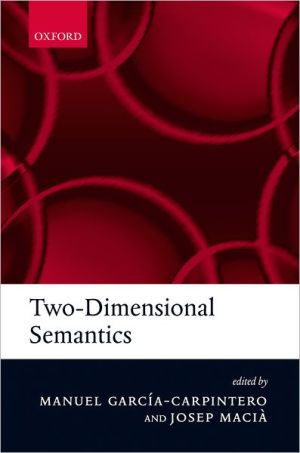 Book Two-Dimensional Semantics free