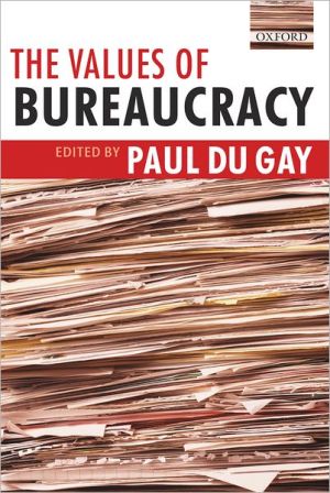 Book The Values of Bureaucracy free