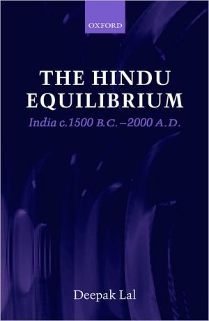 Book The Hindu Equilibrium: India C. 1500 B.c.-2000 A.d. free