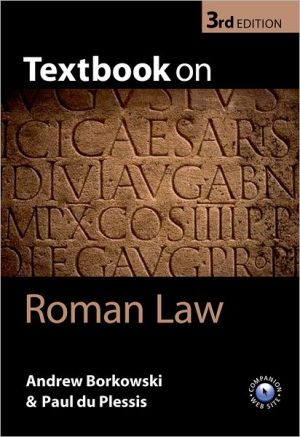 Book Textbook on Roman Law free