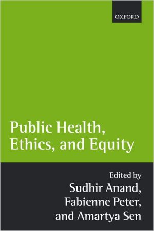 Book Public Health, Ethics, and Equity free