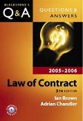 Book Law of Contract 2005 - 2006 free