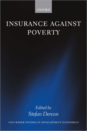 Book Insurance against Poverty (WIDER Studies in Development Economics) free