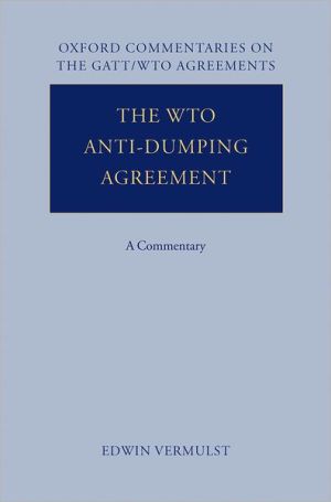 Book The Wto Anti-dumping Agreement: A Commentary free