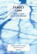 Book Text, Cases, and Materials: Family Law free