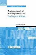 Book The Boundaries of EC Competition Law: The Scope of Article 81 (Oxford Studies in European Law) free