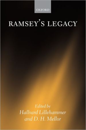 Book Ramsey's Legacy (Mind Association Occasional Series) free