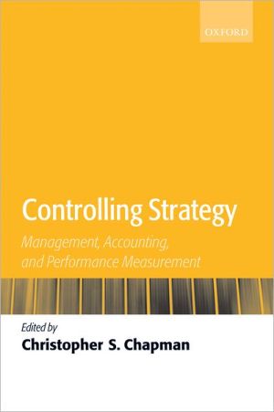 Book Controlling Strategy: Management, Accounting, and Performance Measurement free
