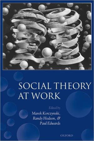 Book Social Theory at Work free