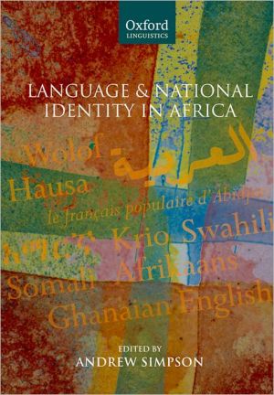 Book Language and National Identity in Africa (Oxford Linguistics) free