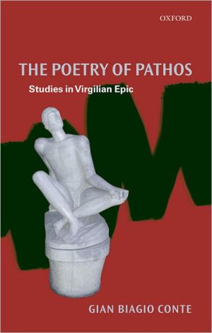 Book The Poetry of Pathos: Studies in Virgilian Epic free