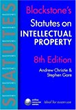 Book Blackstone's Statutes on Intellectual Property (Blackstone's Statute Book Series) free