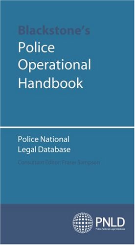 Book Blackstone's Police Operational Handbook free