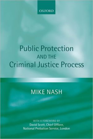 Book Public Protection and the Criminal Justice Process free